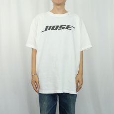 画像2: 90〜2000's BOSE 音響機器メーカー ロゴプリントTシャツ XL (2)