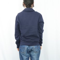 画像3: POLO Ralph Lauren ショールカラー スウェットカーディガン NAVY M (3)