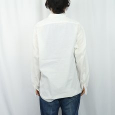 画像3: POLO Ralph Lauren "GILL" チンスト付き リップストップコットン ワークシャツ L (3)