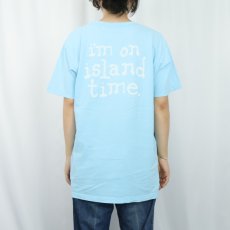 画像4: 90〜2000's GRAVITY GRAPHICS "i'm on island time." プリントTシャツ L (4)