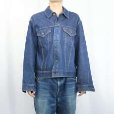 画像2: 60〜70's LEVI'S 70505 BIGE デニムジャケット (2)