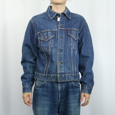 画像2: 60〜70's LEVI'S 70505 BIGE デニムジャケット SIZE42 (2)