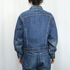 画像3: 60〜70's LEVI'S 70505 BIGE デニムジャケット SIZE42 (3)