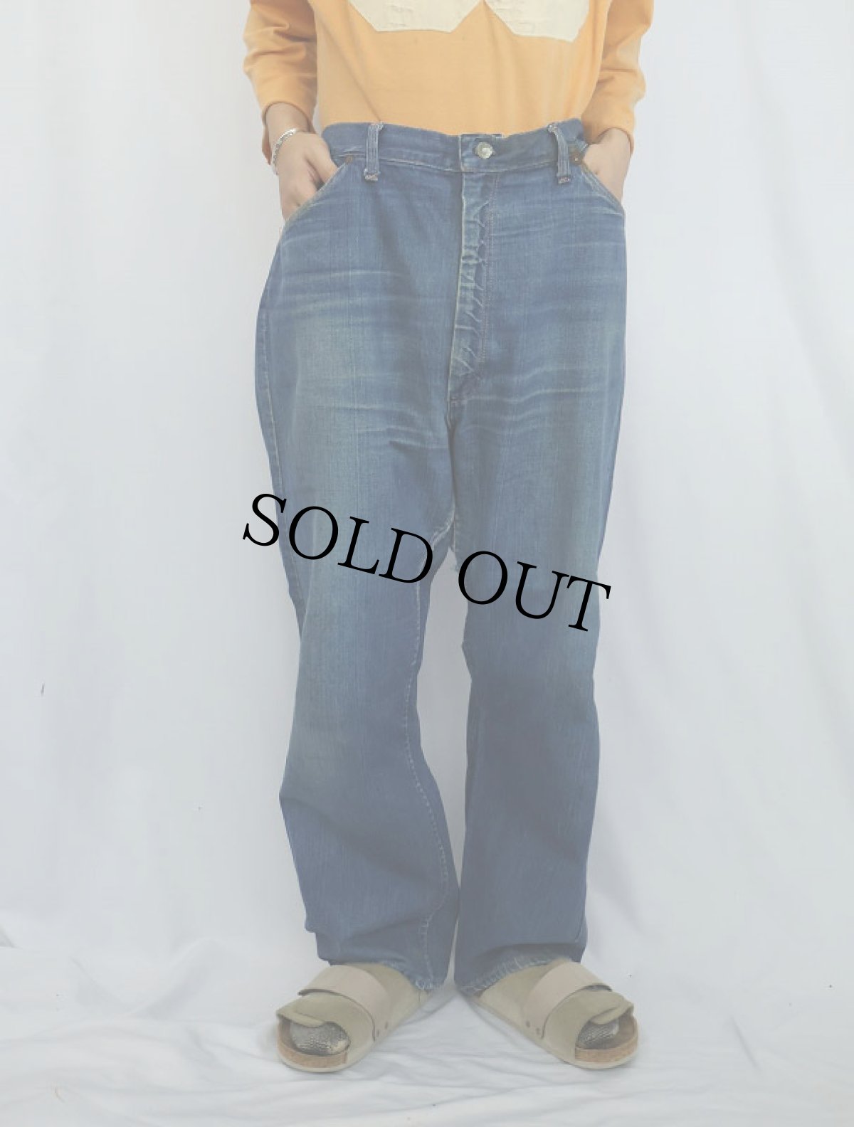 画像3: 60〜70's RANCHCRAFT by J.C.Penney デニムパンツ W40 (3)