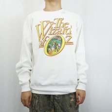 画像2: 90's The Wizard of Oz USA製 ミュージカルプリントスウェット XL (2)