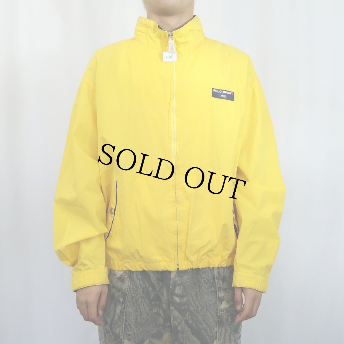 画像3: 90's POLO SPORT Ralph Lauren コットンセーリングジャケット L (3)