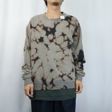 画像2: FRUIT OF THE LOOM ブリーチ加工スウェット L (2)