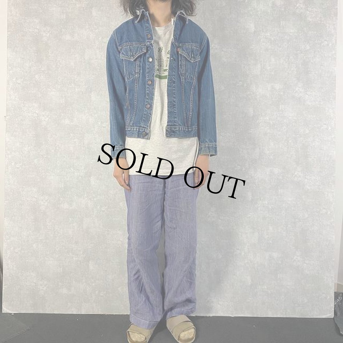 画像2: 70's〜 Levi's 70505 デニムジャケット (2)