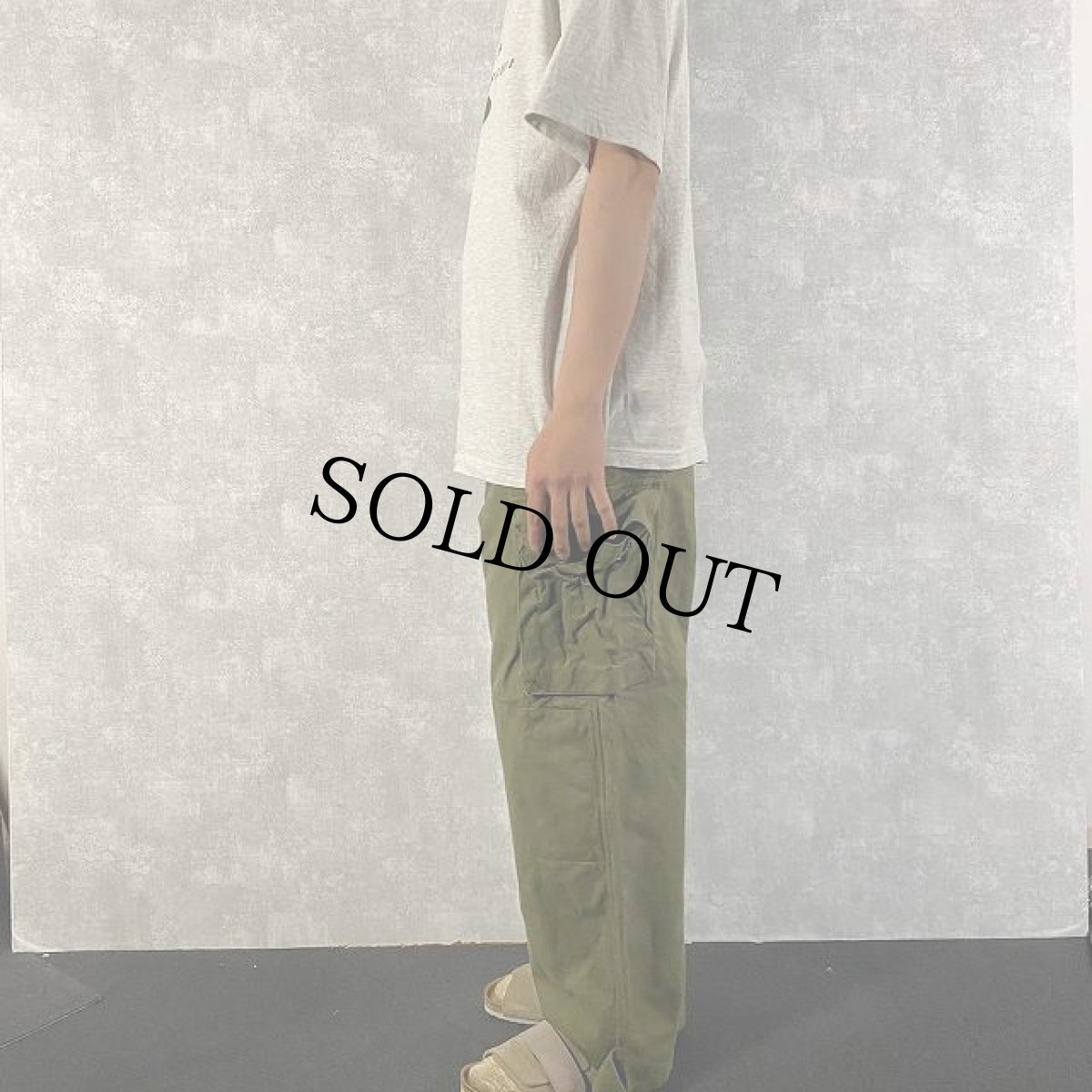 画像3: 50's French Army M-47カーゴパンツ 前期 W32 (3)