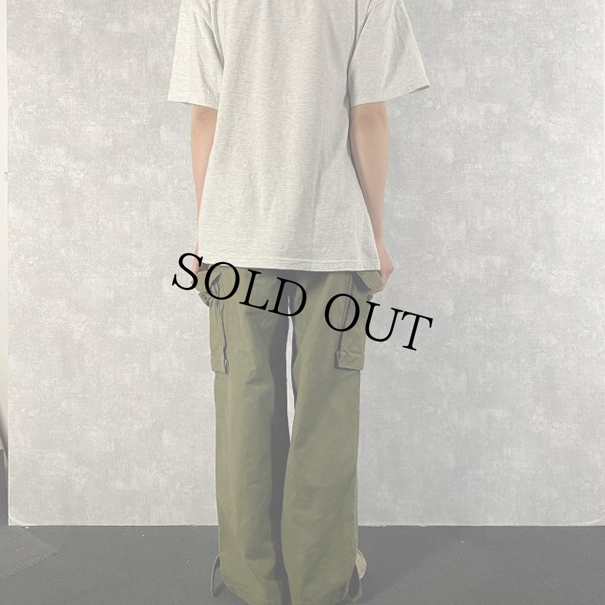 画像4: 50's French Army M-47カーゴパンツ 前期 W32 (4)