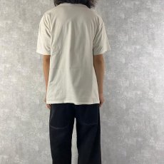 画像4: 【SALE】 90's Mike Scovel "There were a helluva lot of things they didn't tell me when I hired on with this outfit!" イラストプリントTシャツ XL (4)