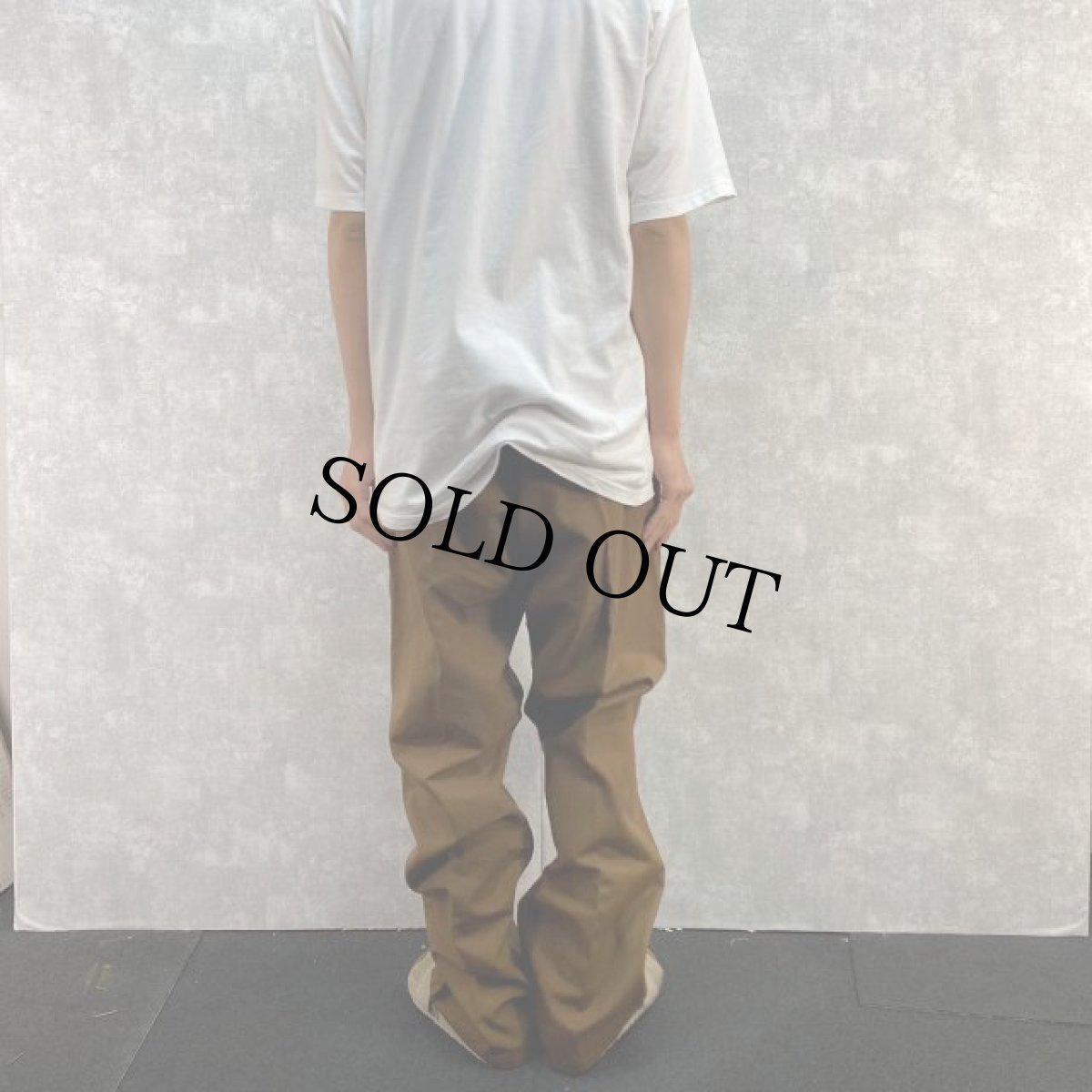 画像4: 40〜50's SNCF フランス国鉄 針刺しシンチ ダックワークパンツ DEADSTOCK (4)