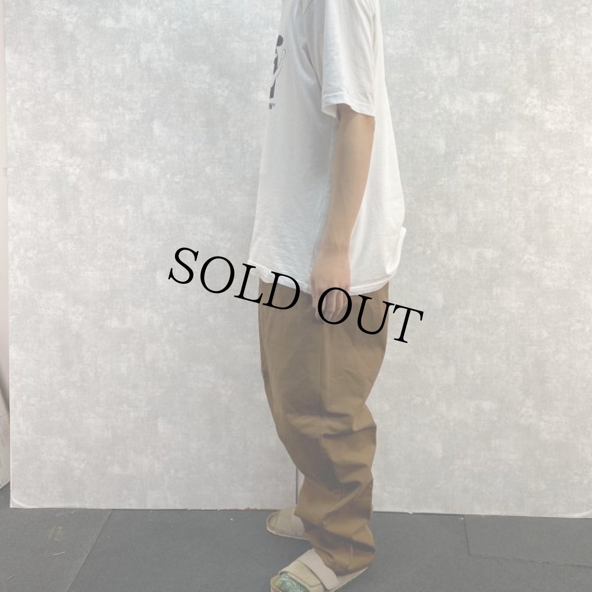 画像3: 40〜50's SNCF フランス国鉄 針刺しシンチ ダックワークパンツ DEADSTOCK (3)