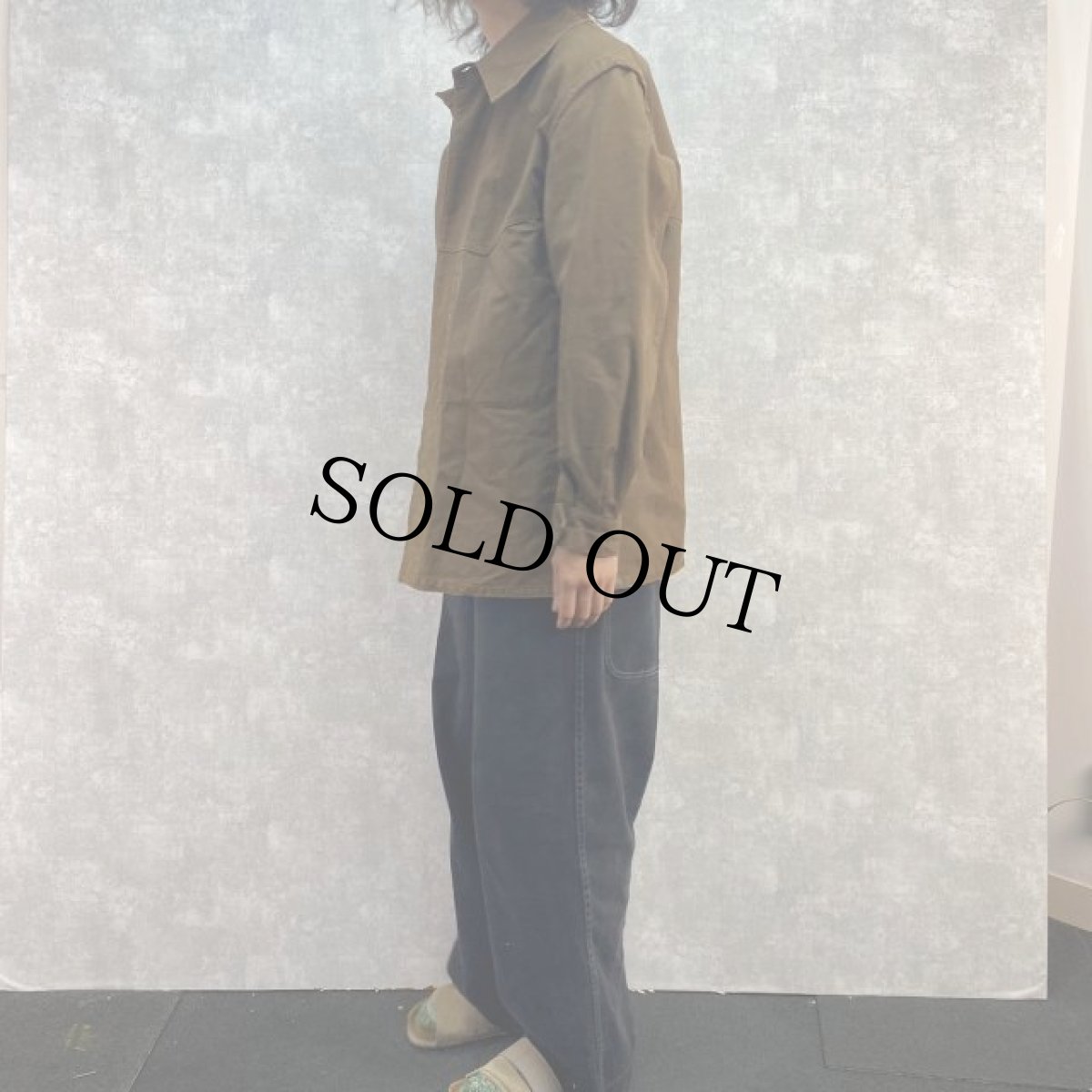 画像3: 40〜50's SNCF フランス国鉄 ダックワークジャケット (3)