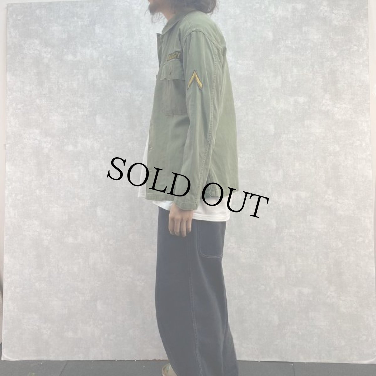 画像3: 40〜50's U.S.ARMY M-43 HBT Jacket (3)