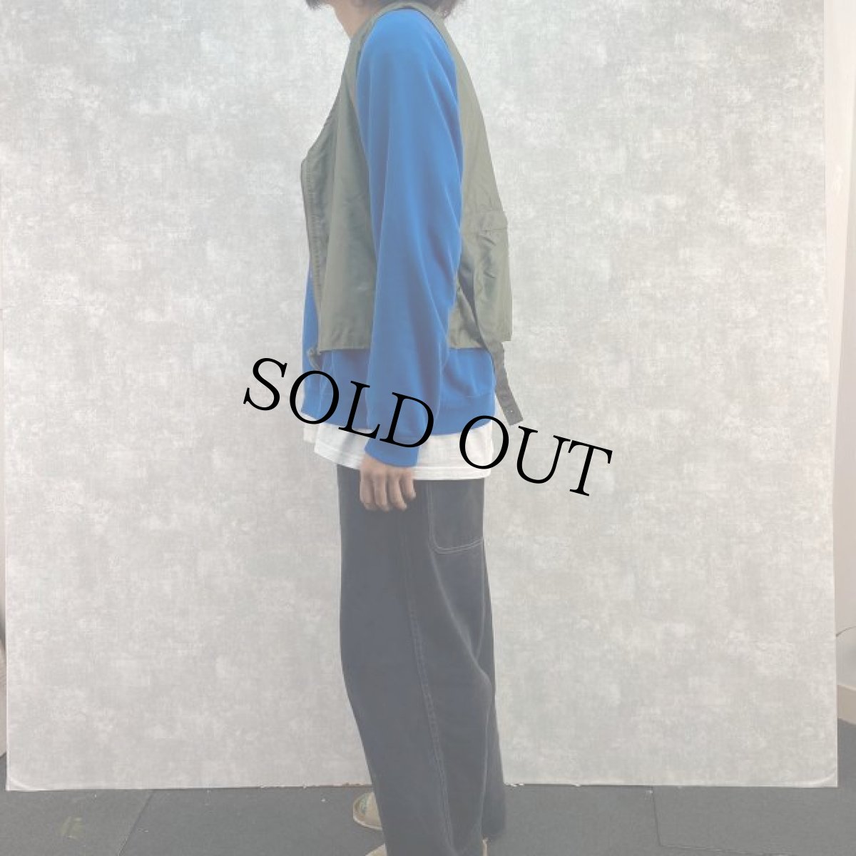 画像3: 50〜60's USAF TYPE E-1 ラジオベスト sagegreen L (3)