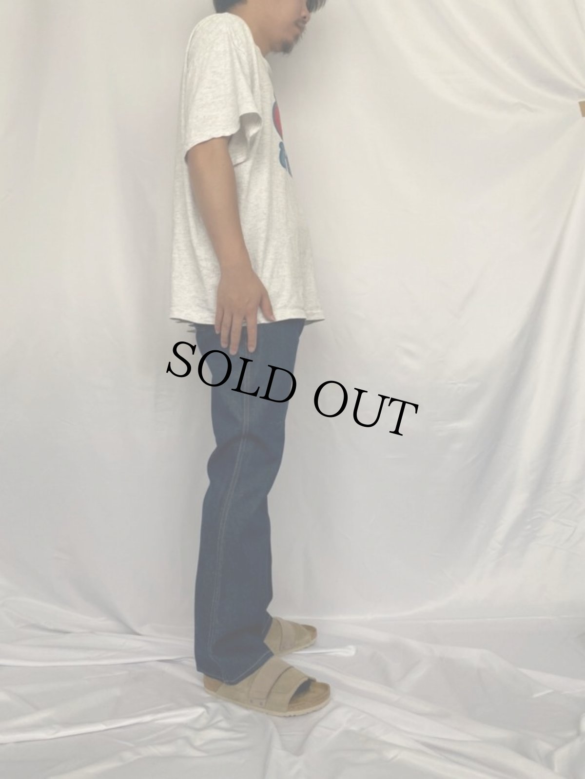 画像3: 80's RUSTLER USA製 フレアデニムパンツ DEADSTOCK W34 (3)