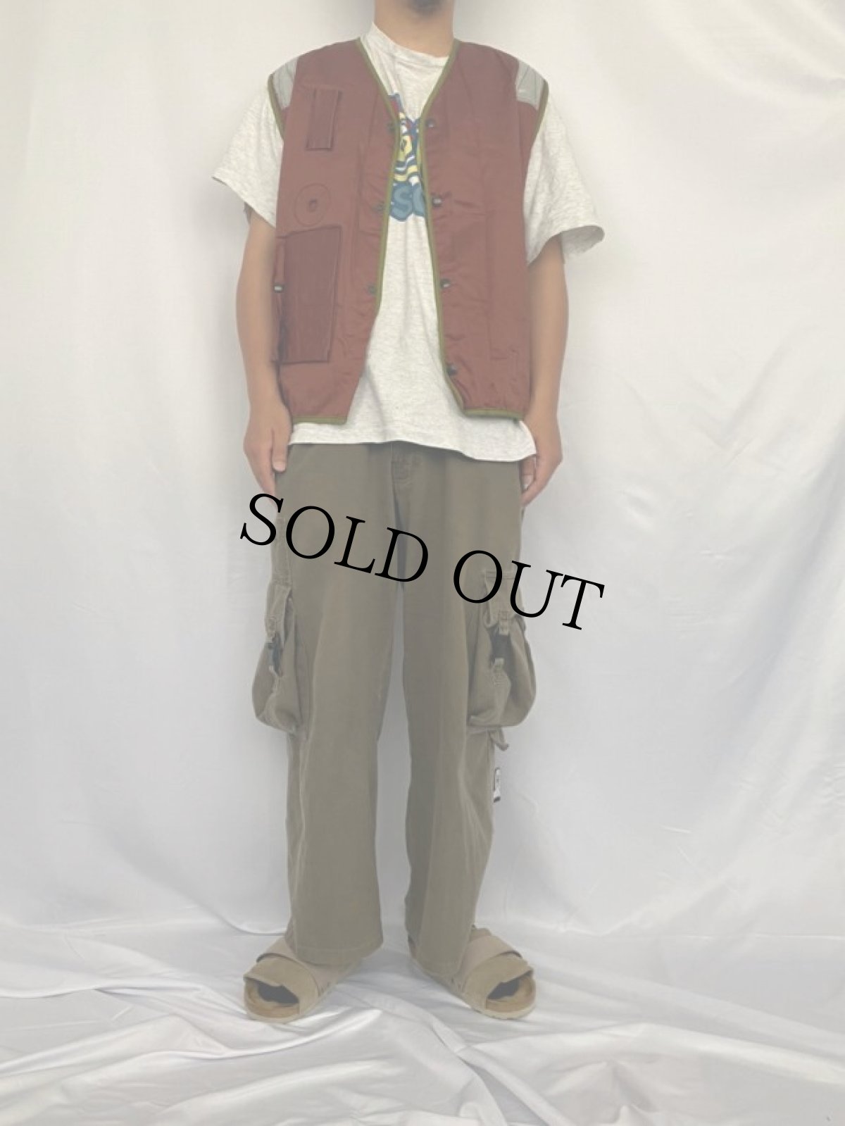 画像2: 【SALE】 80's U.S.NAVY ライフプリザーバーベスト SMALL (2)