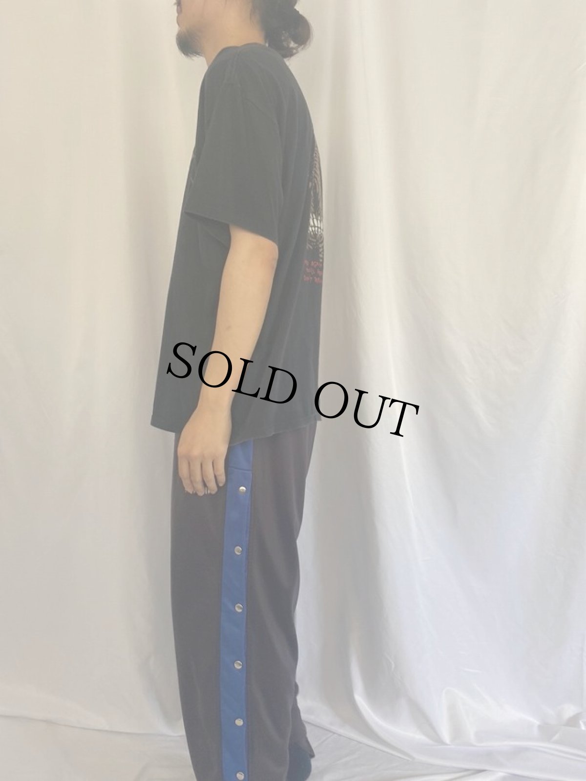 画像3: 90's METALLICA pushead USA製 "DON'T TREAD ON ME" ロックバンドTシャツ XL (3)