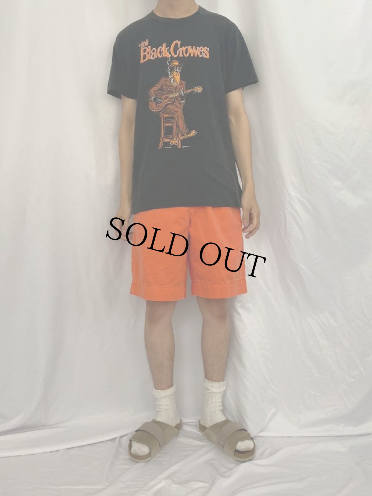 画像2: 90's The Black Crowes "BLUES IS BLOOD" ロックバンドTシャツ (2)