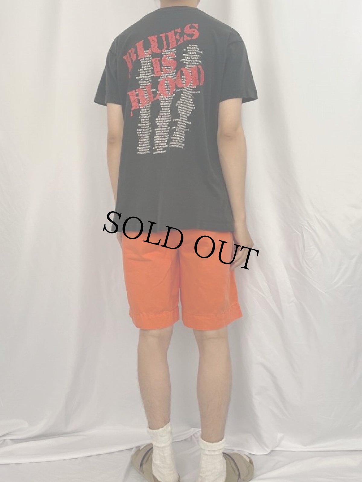 画像4: 90's The Black Crowes "BLUES IS BLOOD" ロックバンドTシャツ (4)