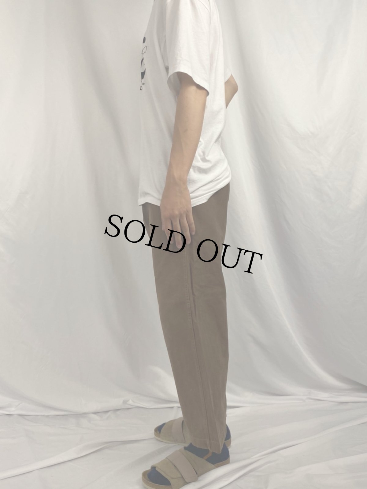 画像3: 50〜60's EURO Le Franc Picard コットンワークパンツ W34-36 (3)