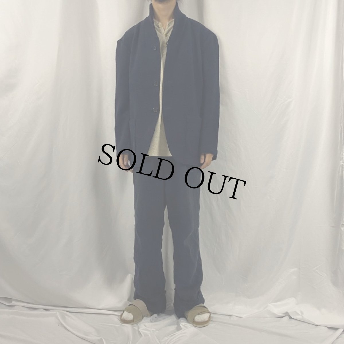 画像2: ISSEI MIYAKE MEN JAPAN製 ウール ショールカラージャケット 4 (2)