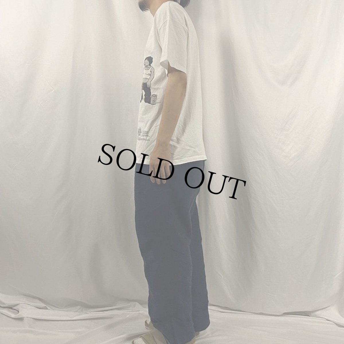 画像3: 90's Betty Boop＆POPEYE USA製 "Calvin Klein"パロディTシャツ XL (3)