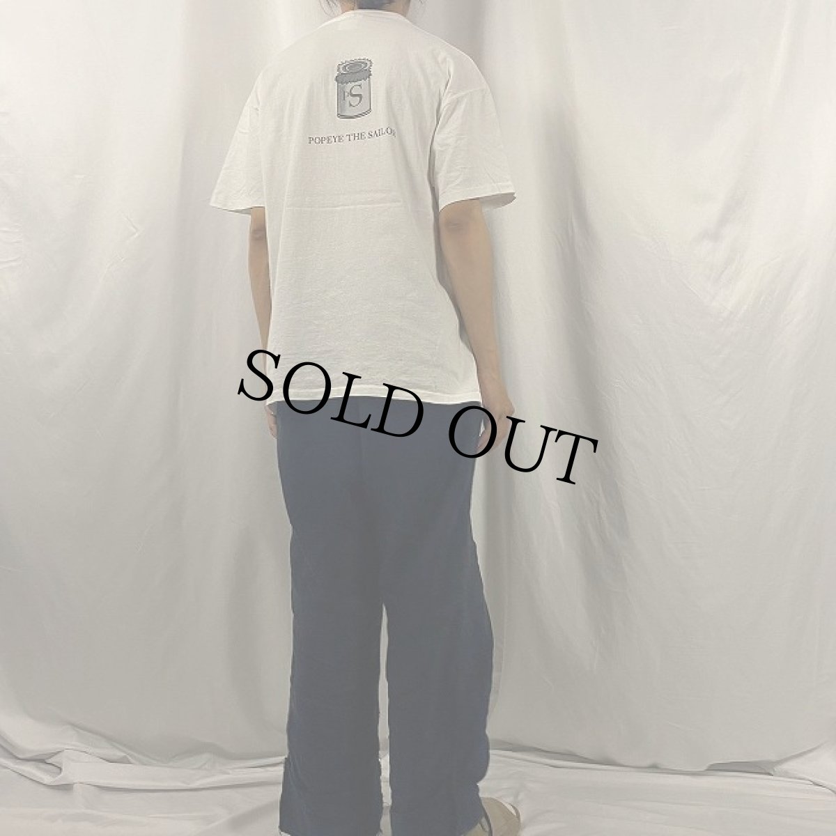 画像4: 90's Betty Boop＆POPEYE USA製 "Calvin Klein"パロディTシャツ XL (4)