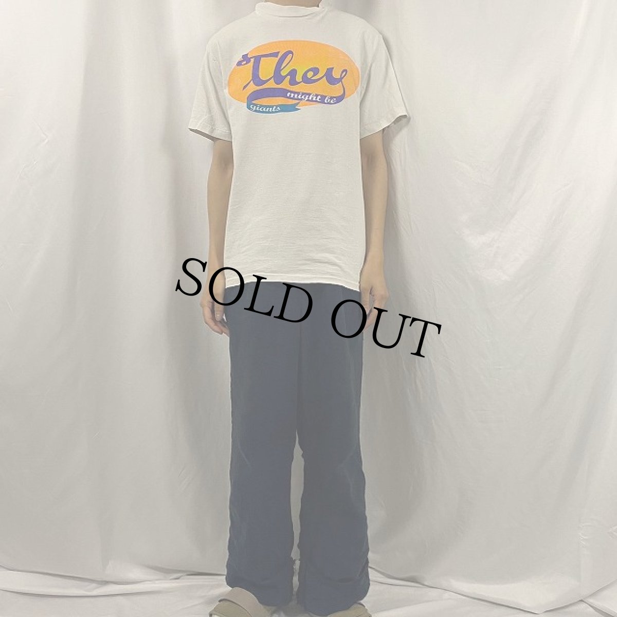 画像2: 90's They might be giants USA製 オルタナティブロックバンドTシャツ L (2)