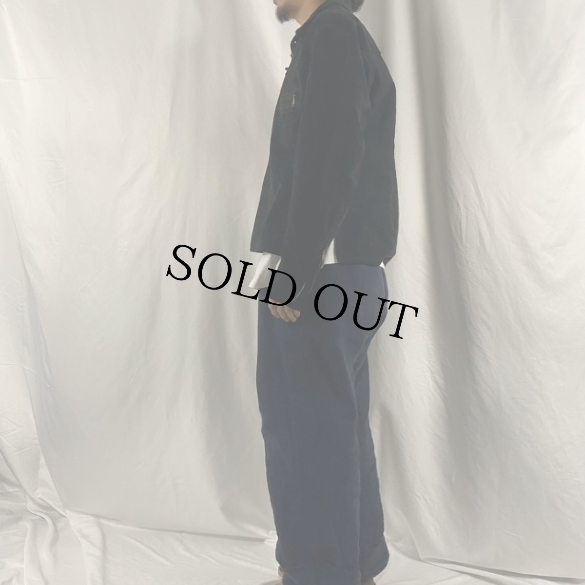 画像3: 60's〜 ヌバックレザー レースアップ プルオーバージャケット (3)