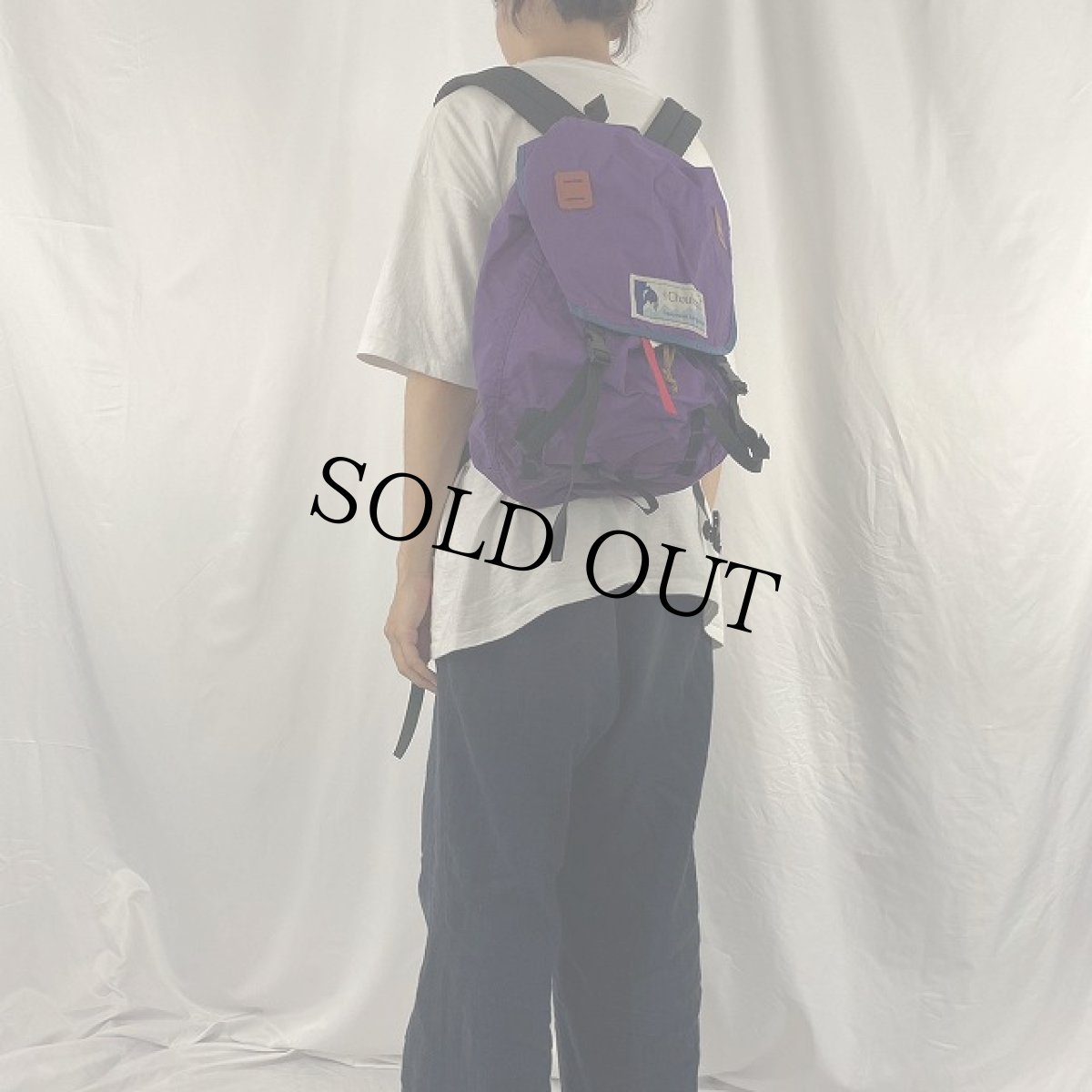 画像3: 80's Chouinard リップストップナイロン バックパック (3)