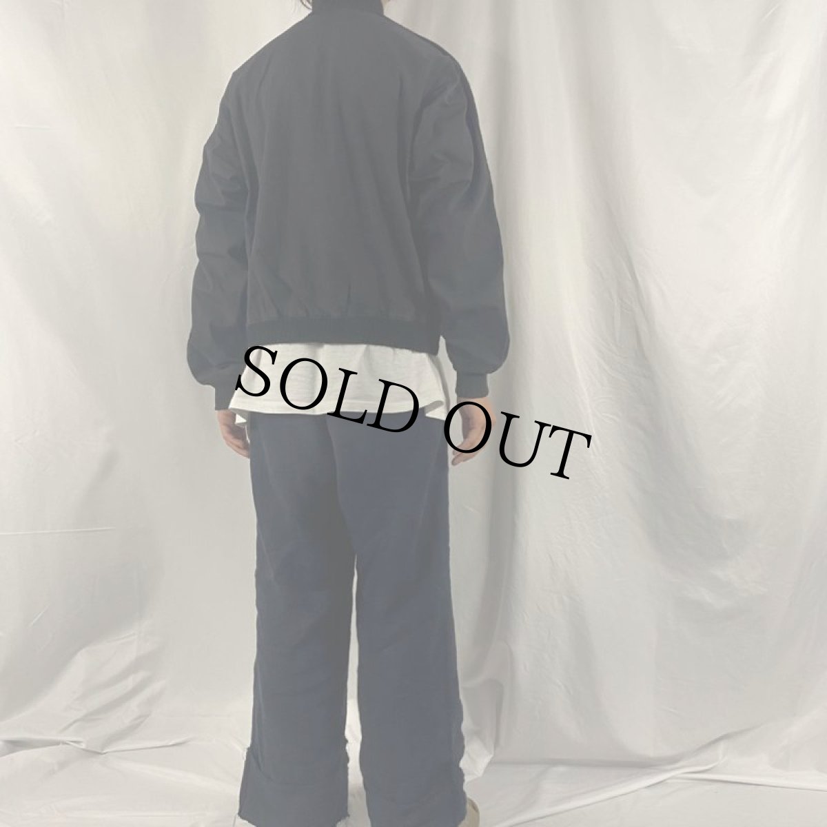 画像4: 60's ウールラインデザイン ジップアップジャケット (4)