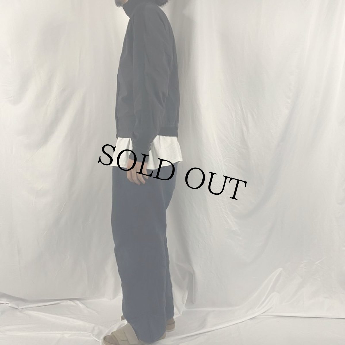 画像3: 60's ウールラインデザイン ジップアップジャケット (3)