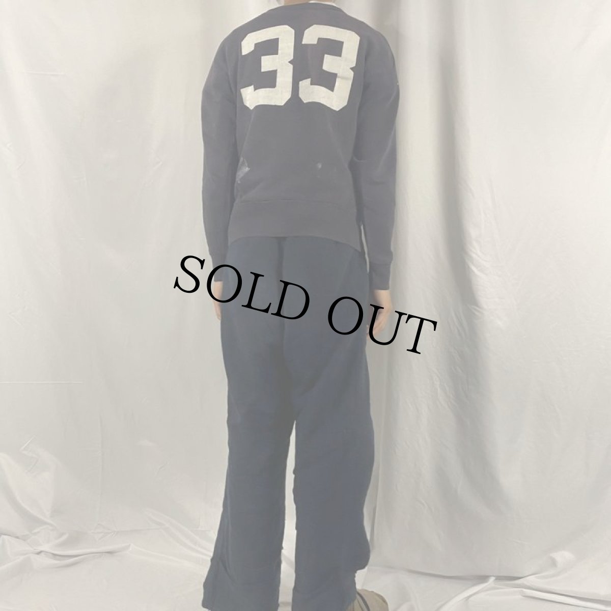 画像4: 50's BRENT "FNAS" 前V フリーダムスリーブスウェット M (4)