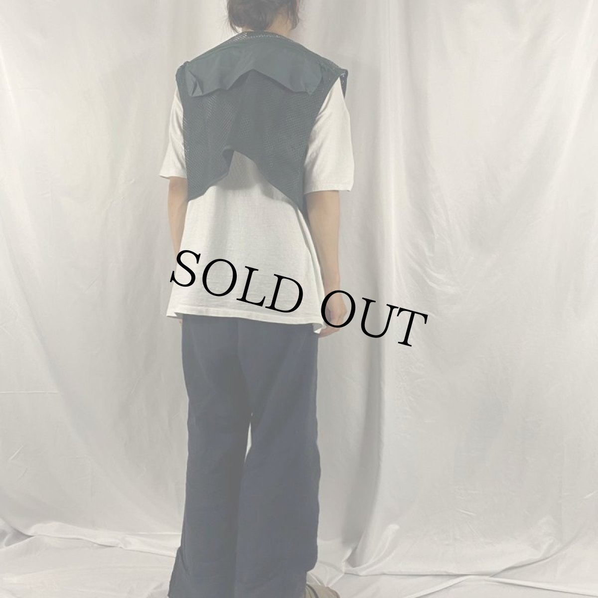 画像4: 90's Patagonia 雪無しタグ メッシュフィッシングベスト XXL (4)