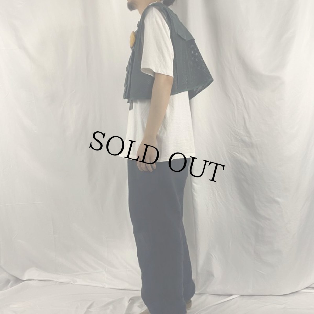 画像3: 90's Patagonia 雪無しタグ メッシュフィッシングベスト XXL (3)