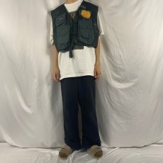 画像2: 90's Patagonia 雪無しタグ メッシュフィッシングベスト XXL (2)