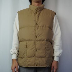 画像2: 80〜90's L.L.Bean USA製 ナイロンダウンベスト XL (2)