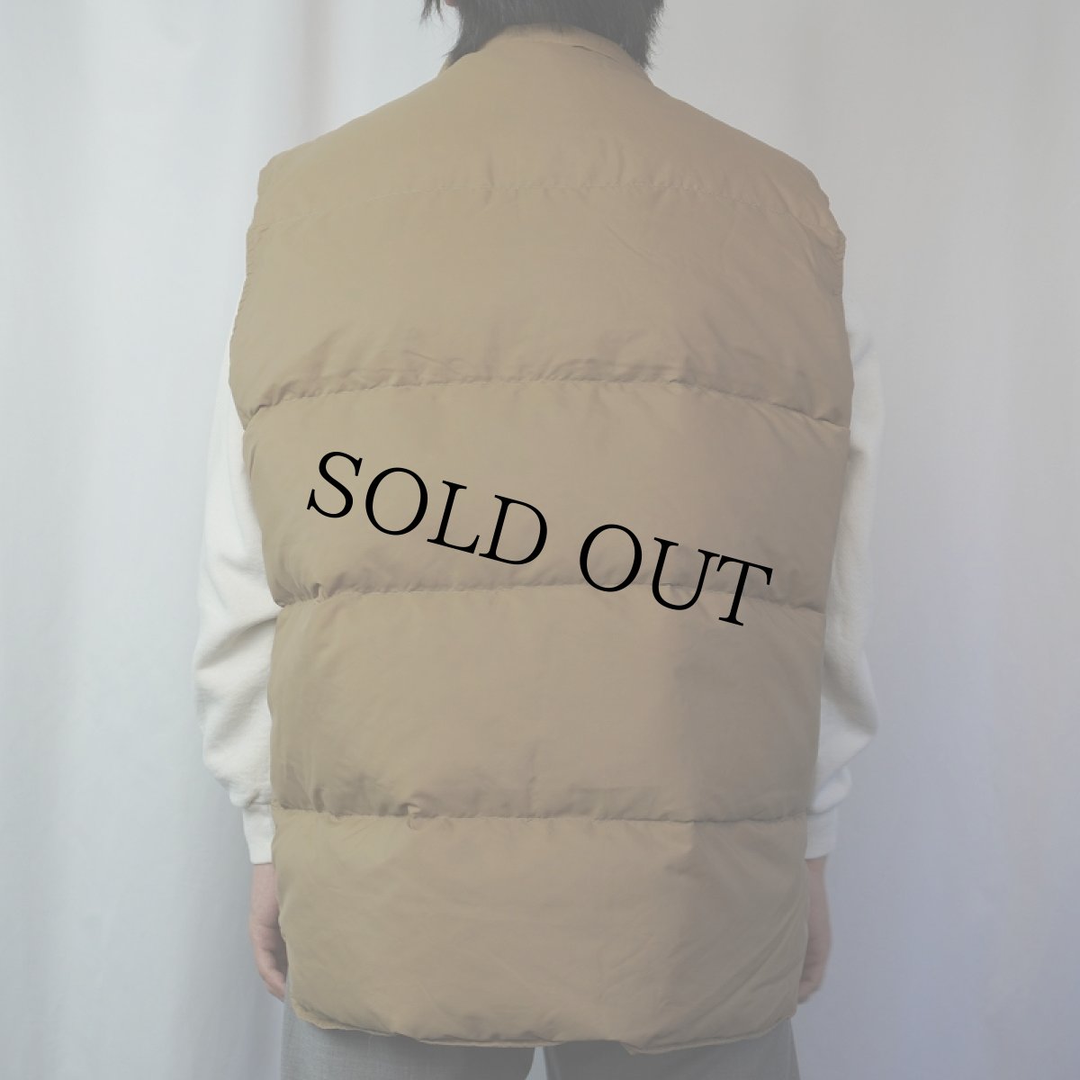 画像3: 80〜90's L.L.Bean USA製 ナイロンダウンベスト XL (3)