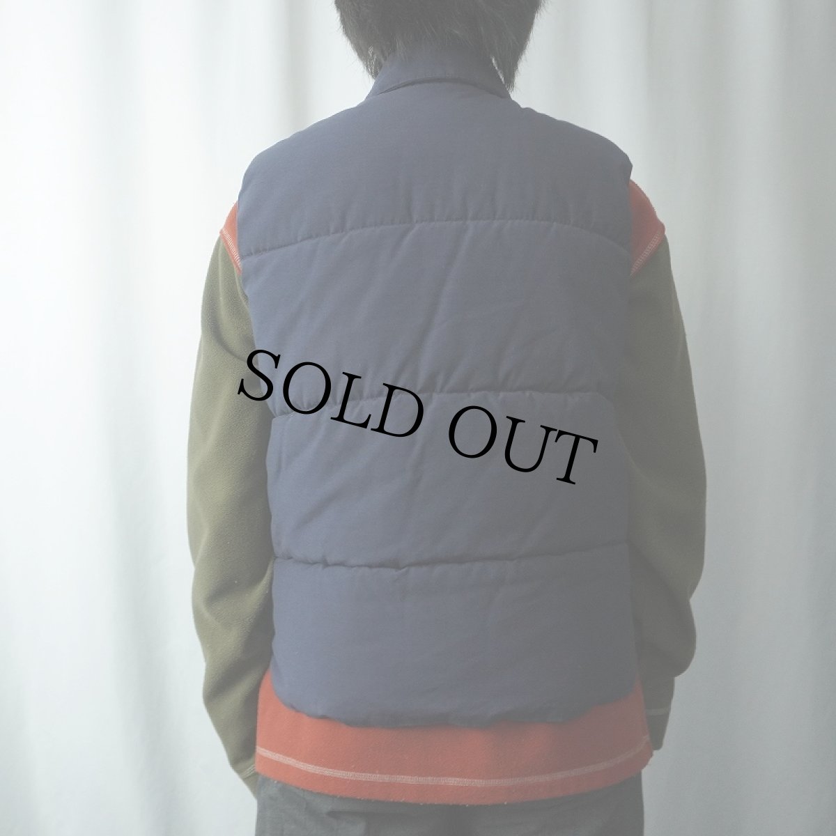 画像3: 90's〜 ダウンベスト NAVY M (3)