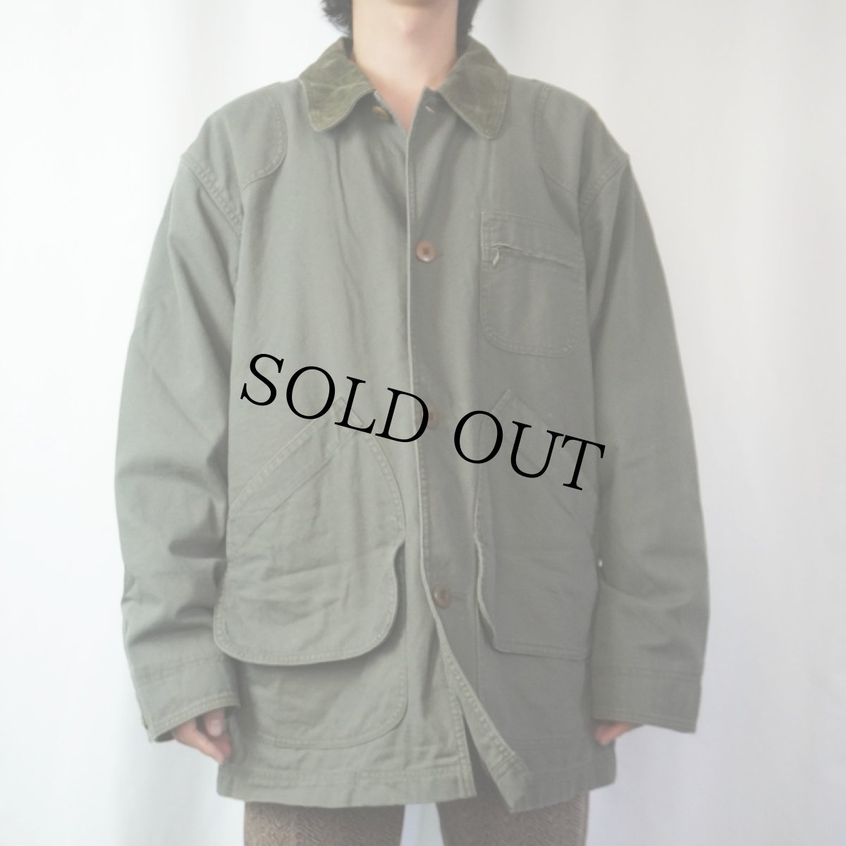 画像2: L.L.Bean 中綿ライナー付き ダックハンティングジャケット L (2)