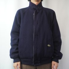 画像5: 70〜80's IZOD LACOSTE リバーシブルニットブルゾン L (5)