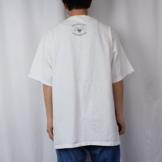 画像3: SQUAN LAKES NEW HAMPSHIRE "LIVE FREE OR DIE" メッセージプリントTシャツ XL (3)