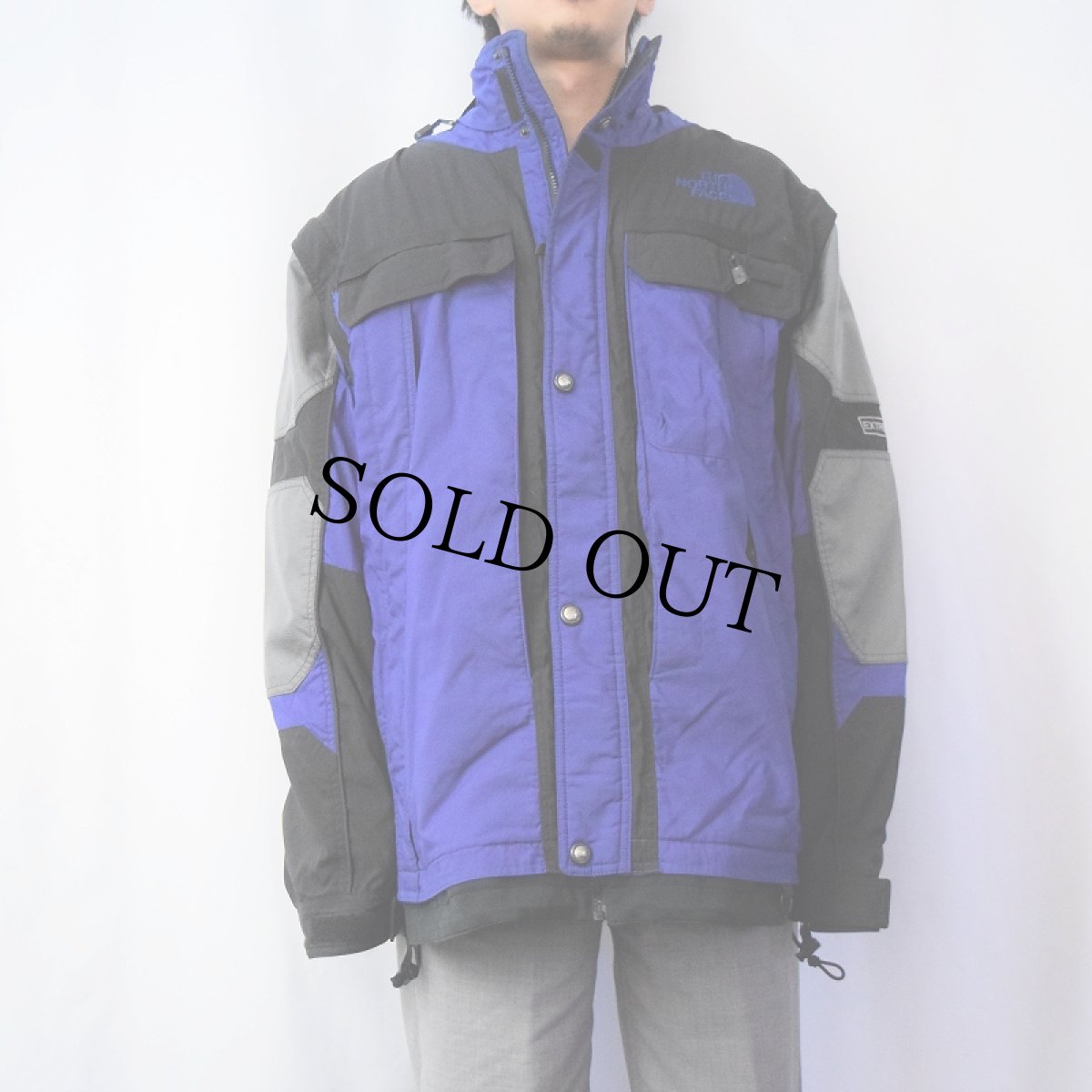 画像2: 90's THE NORTH FACE "EXTREME GEAR" ドッキングマウンテンパーカー XL (2)