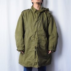 画像2: 50's U.S.ARMY M-51 ライナー付き モッズコート LARGE (2)