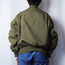 画像3: 80's U.S.ARMY ノーメックス ヘリクルーフライトジャケット X-LARGE-SHORT (3)