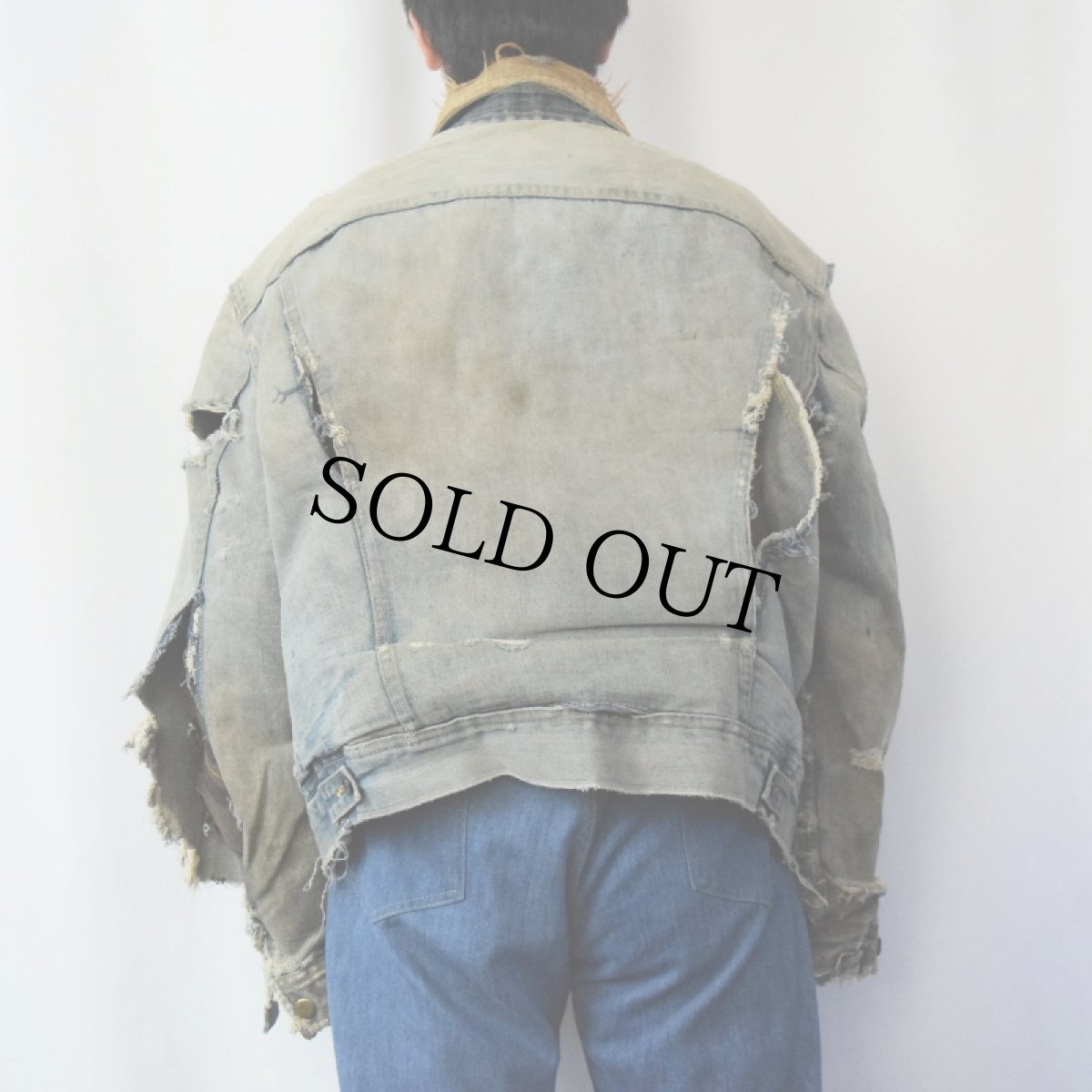 画像3: 70's Lee USA製 101LJ "STORM RIDER" ブランケットライナー デニムジャケット SIZE50 LONG (3)