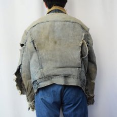 画像3: 70's Lee USA製 101LJ "STORM RIDER" ブランケットライナー デニムジャケット SIZE50 LONG (3)