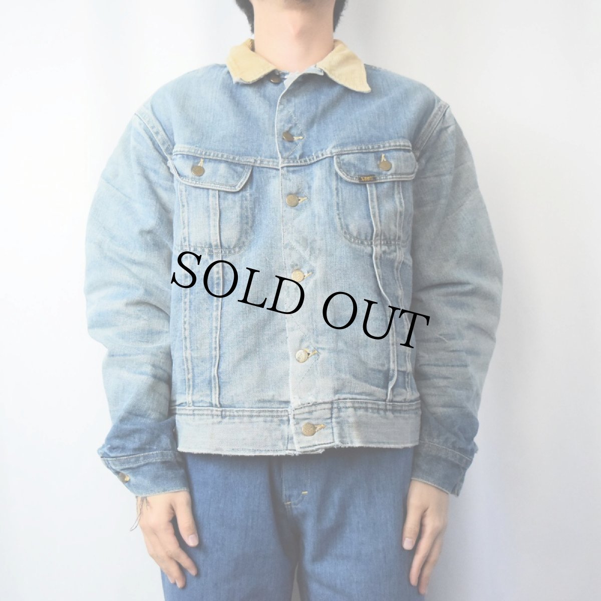 画像2: 70's Lee USA製 "STORM RIDER" ブランケットライナー デニムジャケット (2)